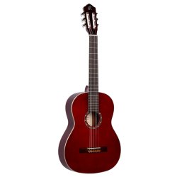 Ortega R121WR Klassisk guitar 4/4 Inkl. Gigbag - Wine Red
