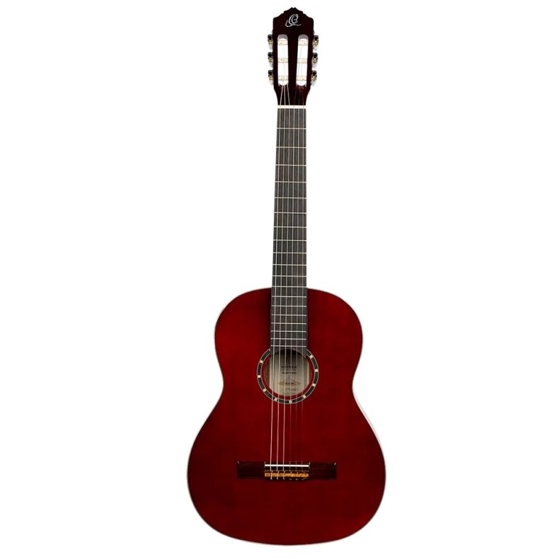 Ortega R121WR Klassisk guitar 4/4 Inkl. Gigbag - Wine Red