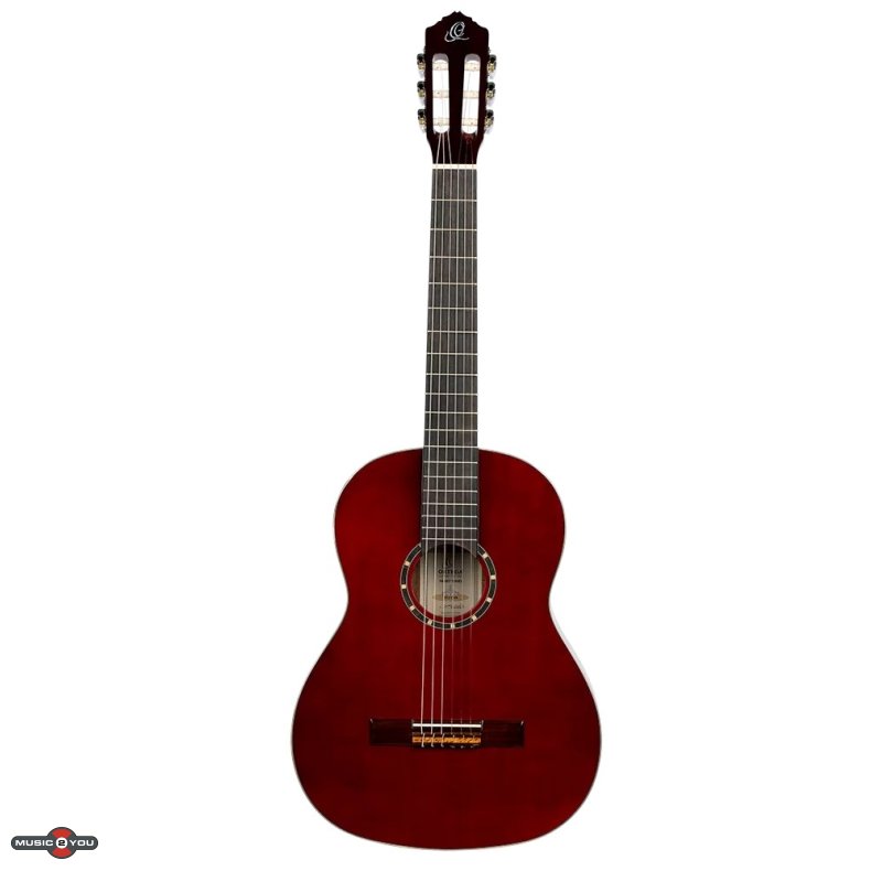 Ortega R121WR Klassisk guitar 4/4 Inkl. Gigbag - Wine Red