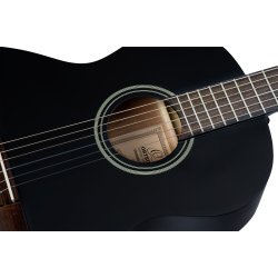 Ortega RST5 Klassisk Spansk guitar 3/4 - Satin Black - DEMO