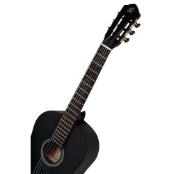 Ortega RST5 Klassisk Spansk 4/4 guitar pakke - Satin Black