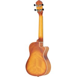 Ortega RUDAWN-CE-L Concert Ukulele med pickup - Venstreh�nds