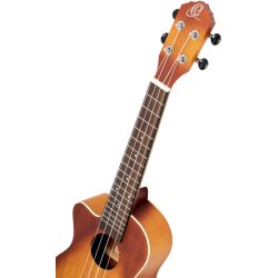 Ortega RUDAWN-CE-L Concert Ukulele med pickup - Venstreh�nds