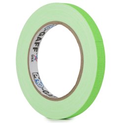 PRO-GAFF Glow Gaffatape 12mm x 22,8m - Flere farver