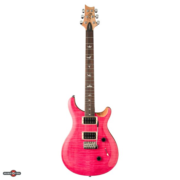 PRS SE Custom 24 Bonnie Pink El Guitar inkl gigbag