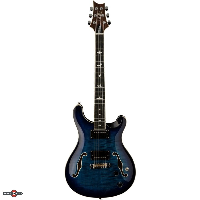 PRS SE Hollowbody-II Elguitar - Faded Blue Burst