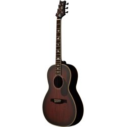 PRS SE Parlor PPE20FG Western Guitar med pickup - Fire Red Burst