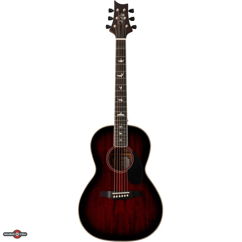 PRS SE Parlor PPE20FG Western Guitar med pickup - Fire Red Burst