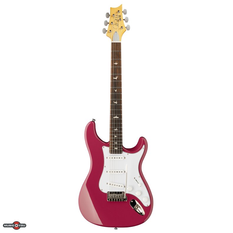 PRS SE John Mayer Silver Sky Dragon Fruit - El-guitar