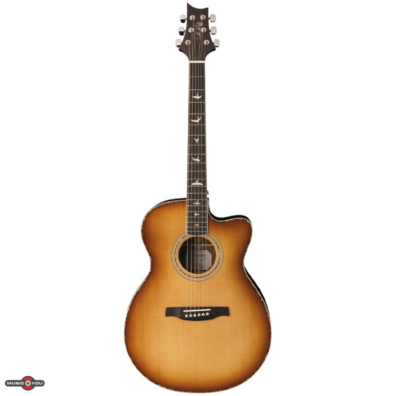 PRS SE A50EVS Angelus Western guitar inkl. hardcase - Vintage Sunburst