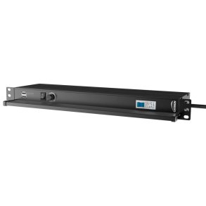 Caymon PSR429G/B Rack strmskinne med Sikring, Lys og USB Port - 19
