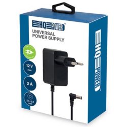 Velleman PSS6E1220 Strmforsyning - 12V DC / 2A - 2,1x5,5mm