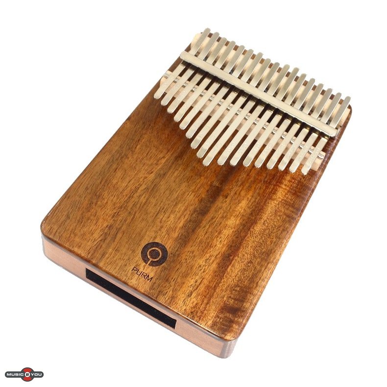 PURM Kalimba i Solid Acacia med 17 toner