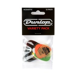 Dunlop PVP112 Acoustic plektre - 12 stk. pakke