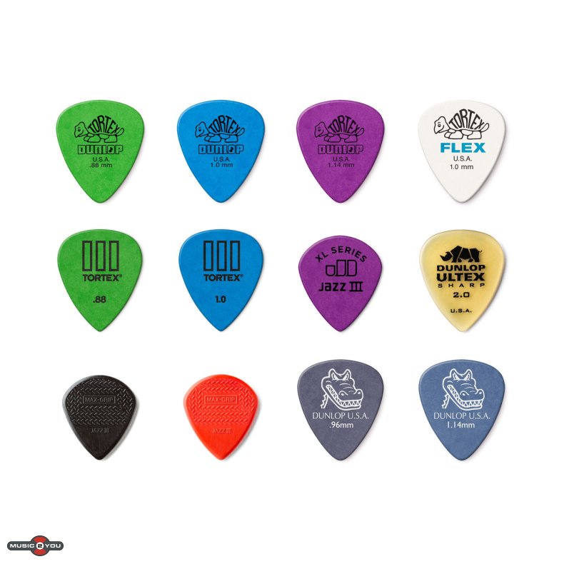 Dunlop PVP113 Electric plektre - 12 stk. pakke