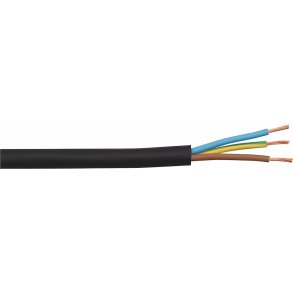 Pecso H07RN-F 3x2,5mm2 Gummikabel - Sort (Meterm�l)