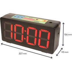 Perel WC200 Tidtagnings ur med op/nedt�lling, timer og alarm
