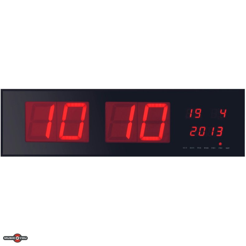 Perel WC208 Storformat LED ur - 830x230x40mm