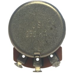 Potentiometer til Guitar 250K ohm - Long shaft Logaritmisk