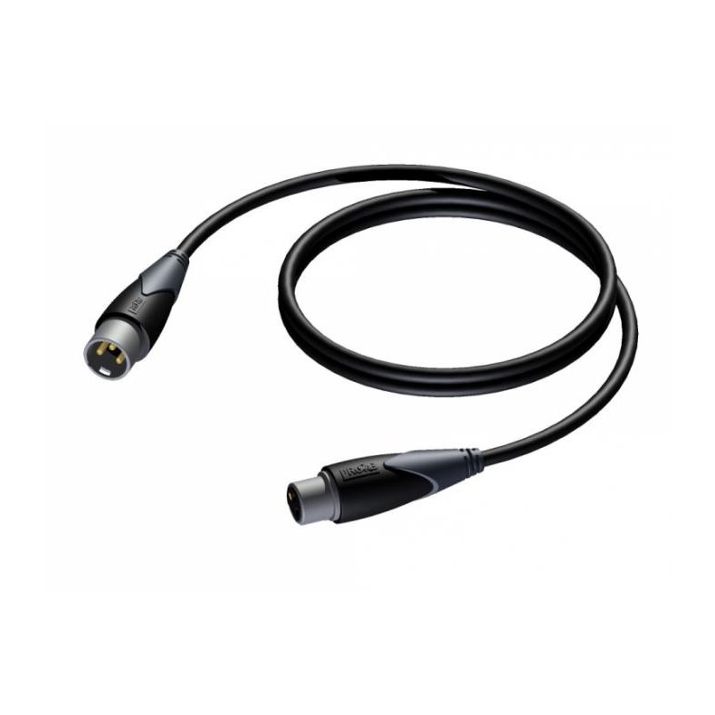 Procab CLA901 - XLR 3Pol Han til Hun kabel