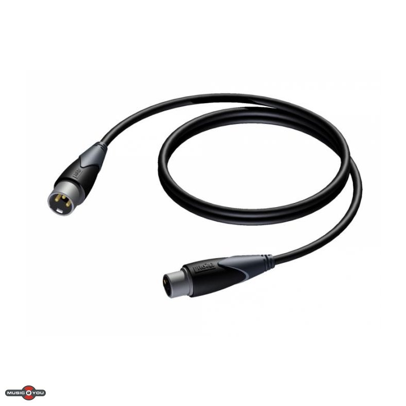 Procab CLA901 - XLR 3Pol Han til Hun kabel
