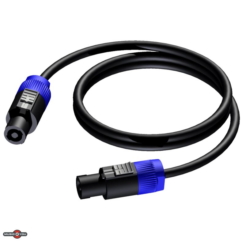 Procab CAB502 - Speakon Hjttalerkabel 2x2,5mm