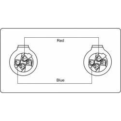 Procab CAB502 - Speakon Hjttalerkabel 2x2,5mm
