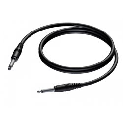 Procab CAB600 - Jack 6,3mm Han Mono instrument kabel