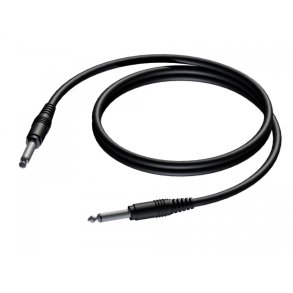 Procab CAB600 - Jack 6,3mm Han Mono instrument kabel
