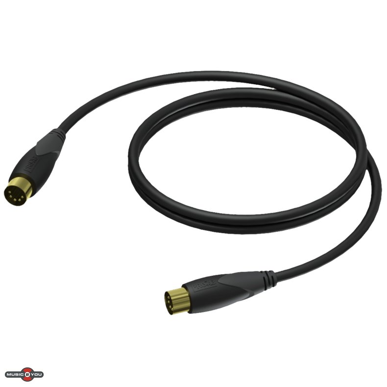 Procab CLD400 - MIDI kabel med 5 pin DIN Han stik