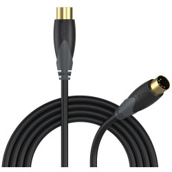 Procab CLD400 - MIDI kabel med 5 pin DIN Han stik