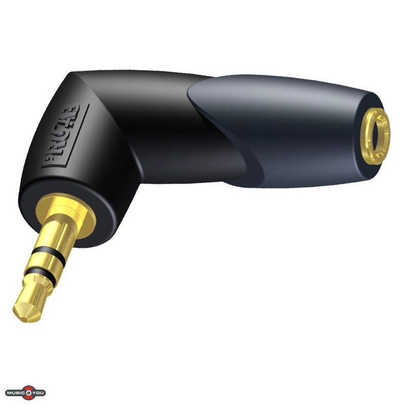 Procab CLP204 Minijack 3,5mm TRS Vinkel mellemled