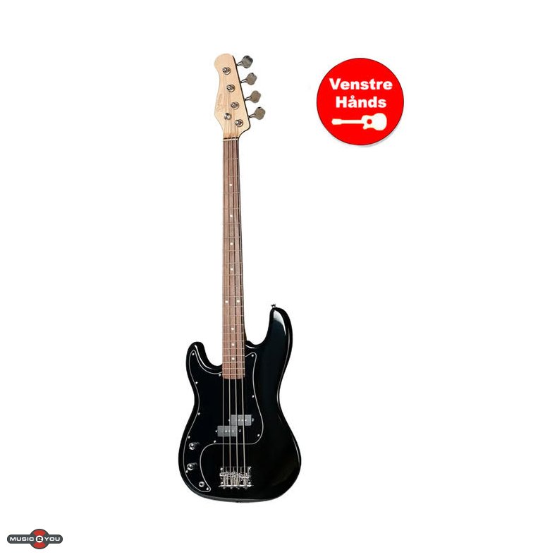 Beaton Prominent BK El-bas - Sort - Venstrehnds