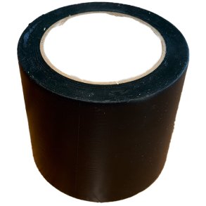 PVC Tape 100mm x 33m - Sort