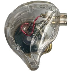 QKZ ZXT BUNDLE - Sports In-Ear hovedtelefoner - Transparent - med Etui og Ekstra Propper