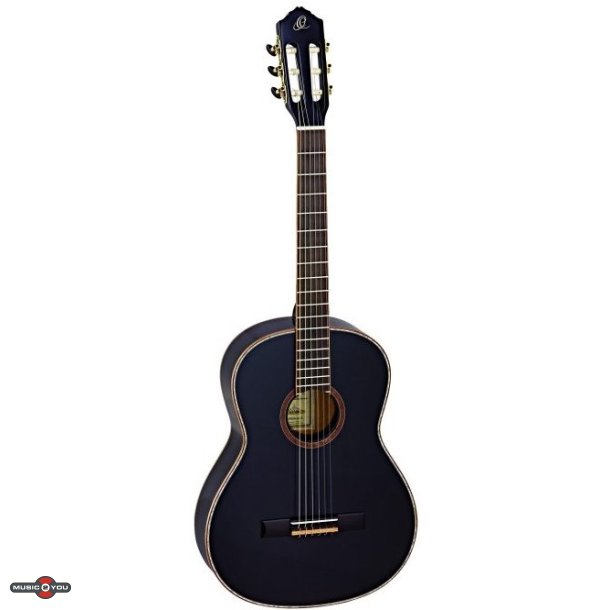 Ortega R221SNBK Klassisk guitar 4/4 Slim Neck - Sort