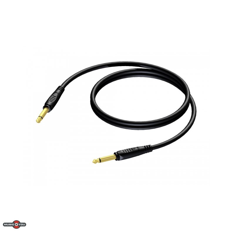 Procab REF600 - Jack 6,3mm Han Mono instrument kabel