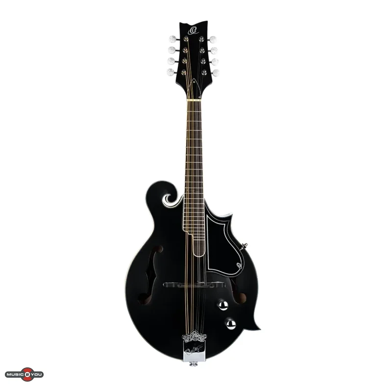 Ortega RMFE40SBK  F-Style Mandolin med pickup og gigbag