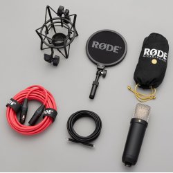 Rde NT1 5th Gen XLR + USB-C Studio mikrofon - Sort