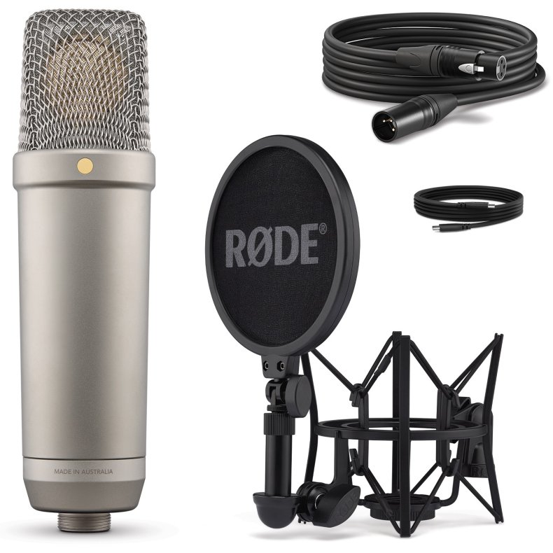 Rde NT1 5th Gen XLR + USB-C Studio mikrofon - Slv