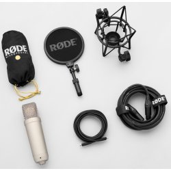 Rde NT1 5th Gen XLR + USB-C Studio mikrofon - Slv