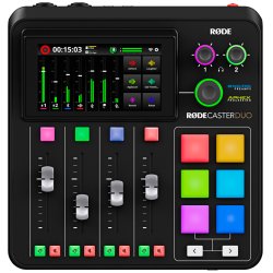 R�DE R�decaster Duo podcast mixer