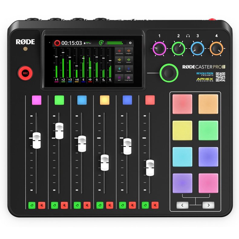 RDE Rdecaster Pro II podcast mixer