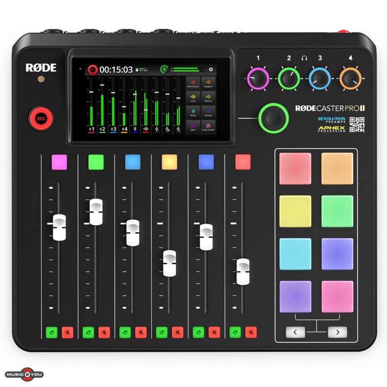 RDE Rdecaster Pro II podcast mixer