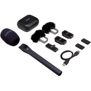 R�DE Wireless Micro USB-C BUNDLE m. Interview Micro - Sort 