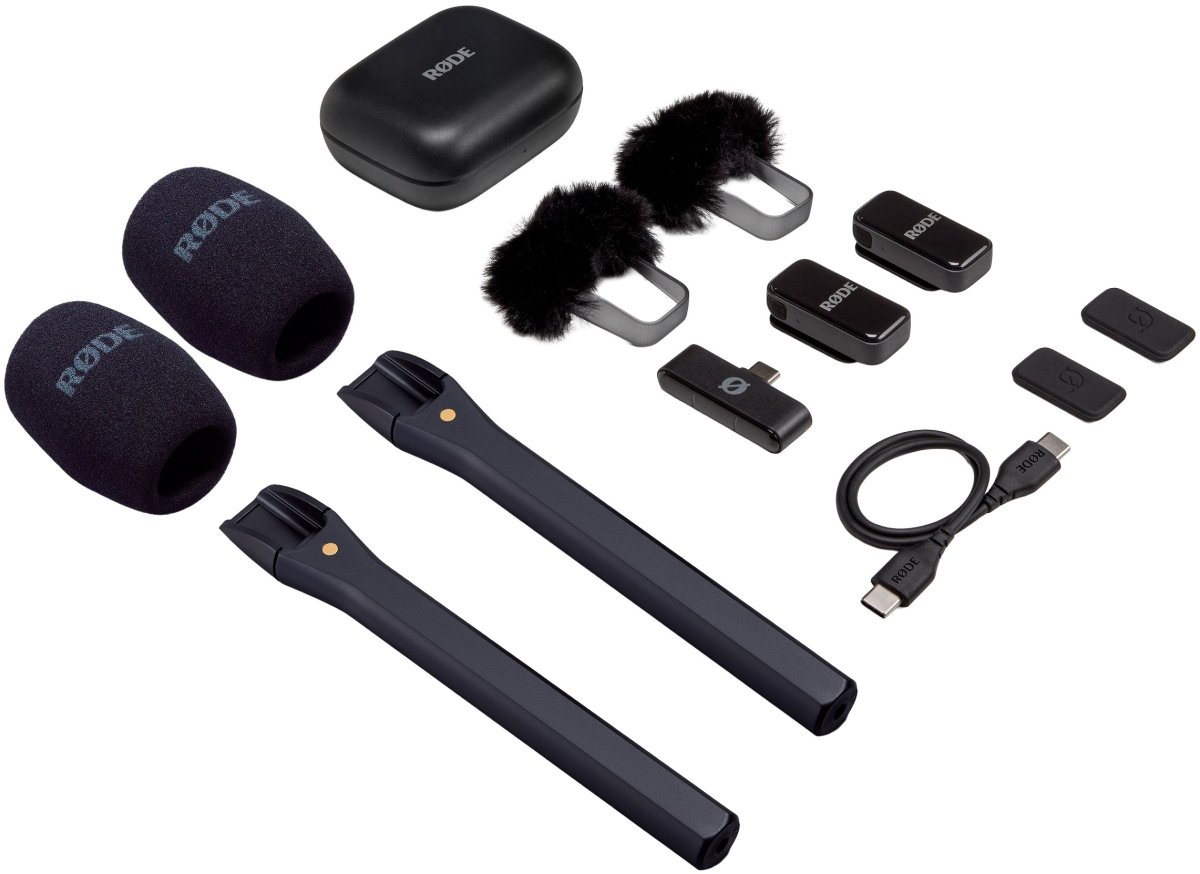 RØDE Wireless Micro USB-C BUNDLE 3 - Sort - Music2you