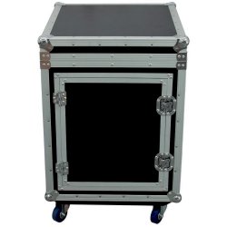 Roadinger Kombi Rack med hjul - 10Unit lodret / 10Unit Vandret  