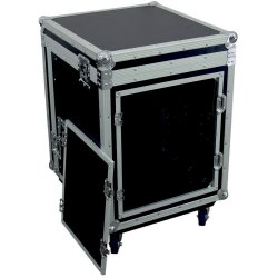 Roadinger Kombi Rack med hjul - 10Unit lodret / 10Unit Vandret  