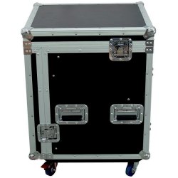 Roadinger Kombi Rack med hjul - 8Unit lodret / 10Unit Vandret