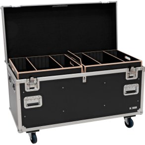 Roadinger TW-2 Pro 120cm housebox med hjul, skilleplader og topbakker